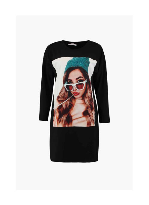 Robe courte noir HAILYS pour femme