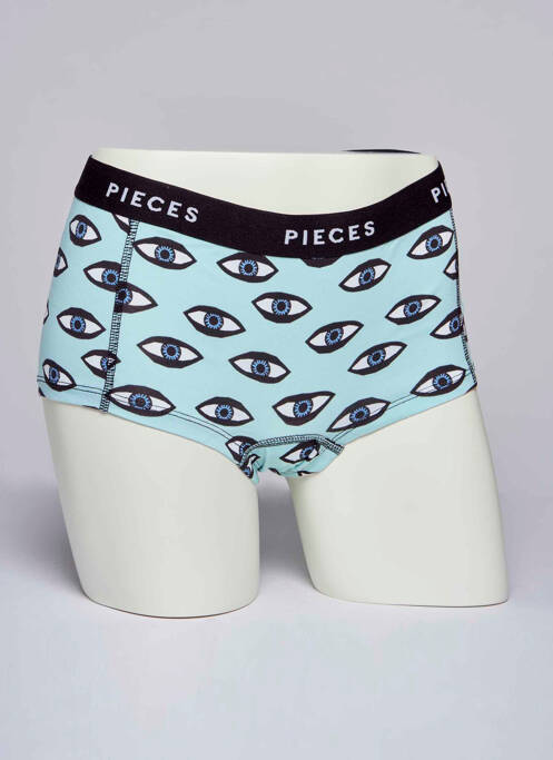 Shorty bleu PIECES femme