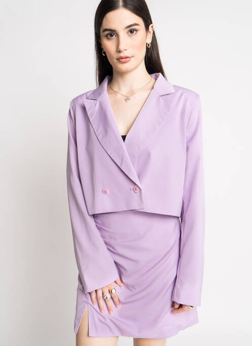 Jupe courte violet DAISY STREET pour femme