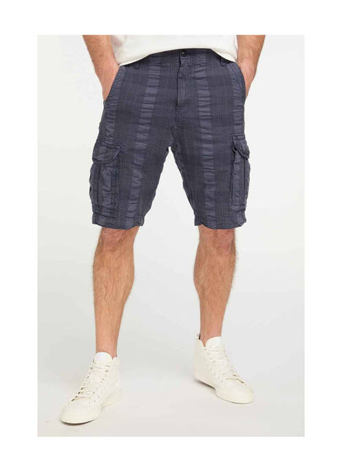 Bermuda bleu PETROL INDUSTRIES pour homme