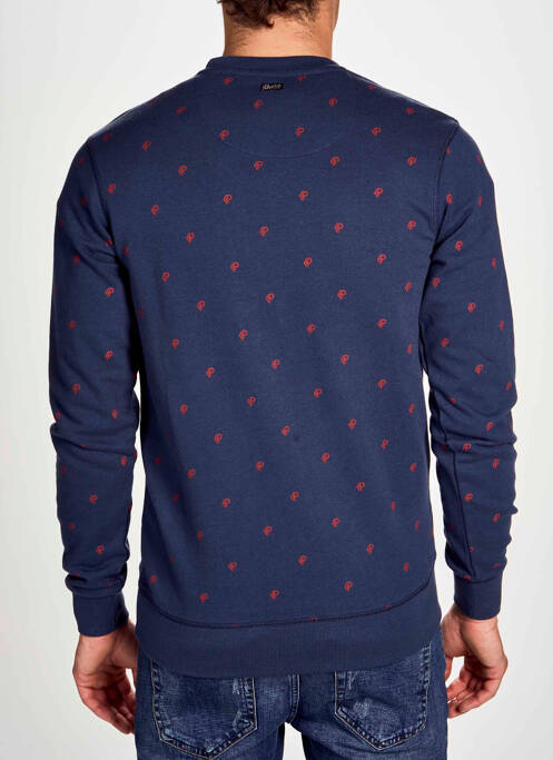 Sweat-shirt bleu PETROL INDUSTRIES pour homme