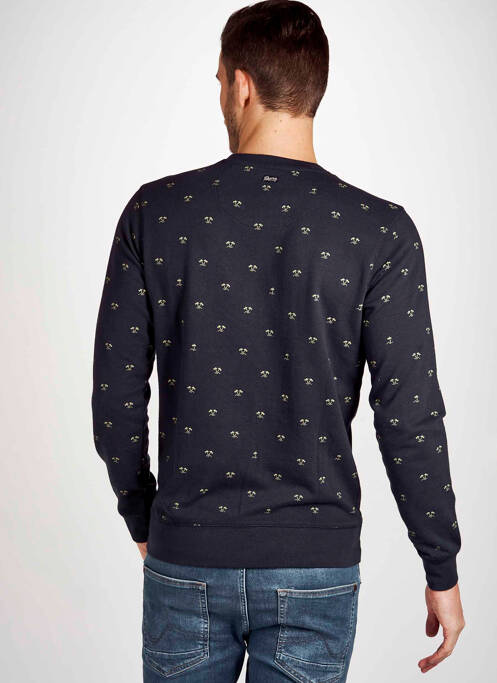 Sweat-shirt bleu PETROL INDUSTRIES pour homme