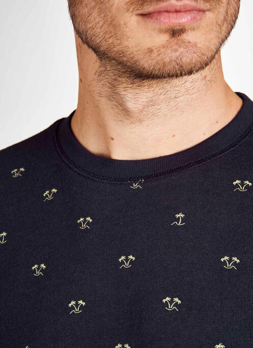 Sweat-shirt bleu PETROL INDUSTRIES pour homme