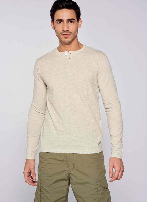 T-shirt gris PETROL INDUSTRIES pour homme