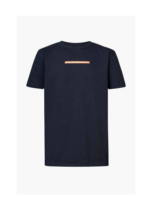 T-shirt bleu PETROL INDUSTRIES pour homme