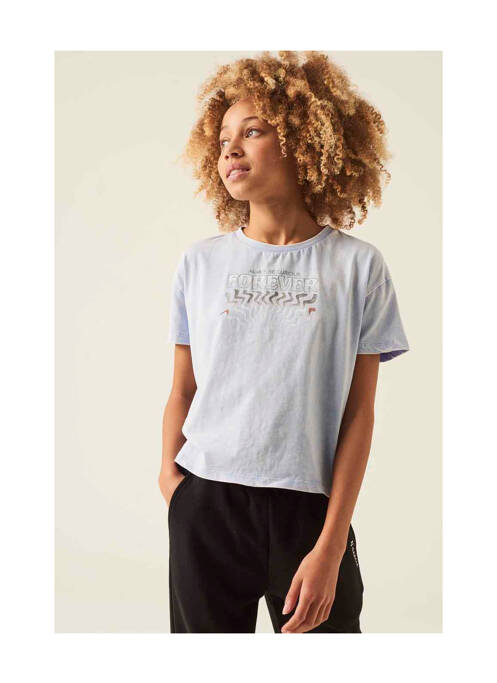 T-shirt bleu GARCIA fille