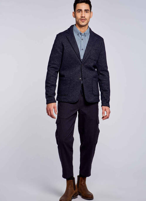 Blazer bleu PETROL INDUSTRIES pour homme
