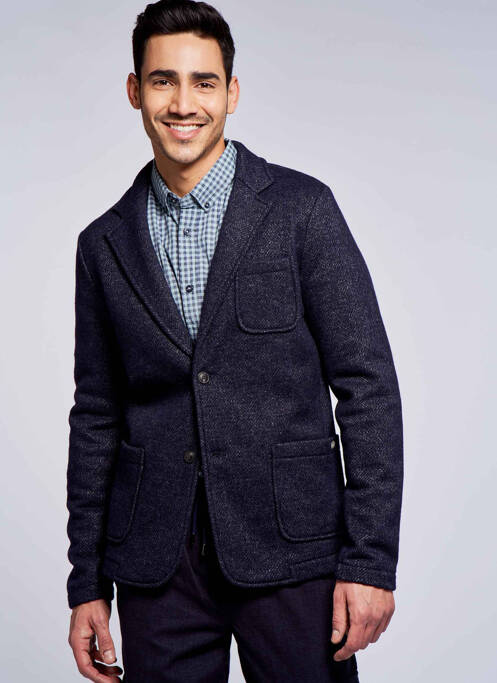 Blazer bleu PETROL INDUSTRIES pour homme