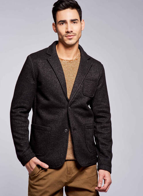 Blazer noir PETROL INDUSTRIES pour homme