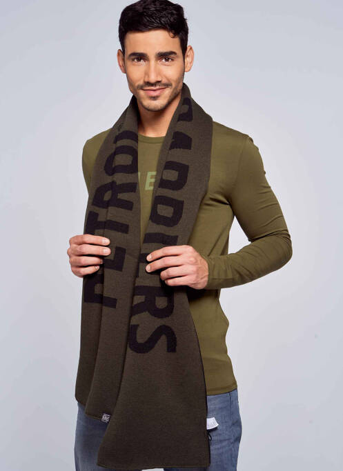 Echarpe noir PETROL INDUSTRIES homme