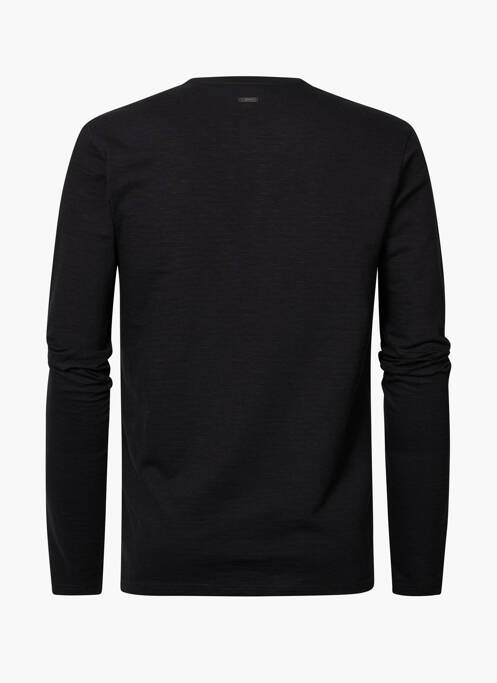 T-shirt noir PETROL INDUSTRIES pour homme
