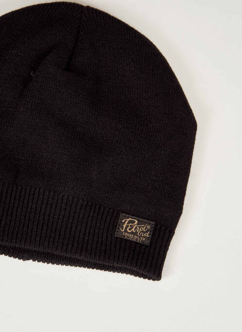 Bonnet noir PETROL INDUSTRIES homme