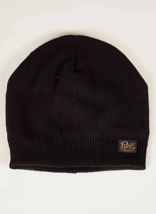 Bonnet noir PETROL INDUSTRIES homme