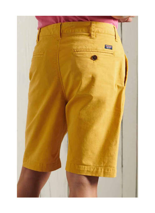 Short jaune SUPERDRY homme