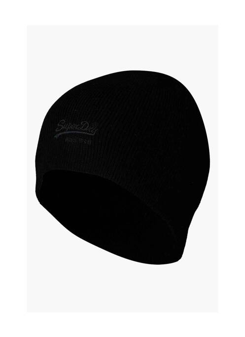 Bonnet noir SUPERDRY homme