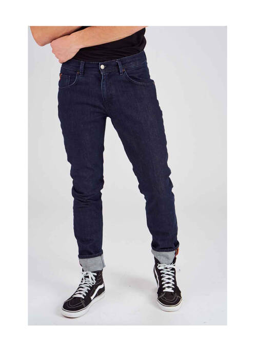 Jeans coupe slim bleu LE FABULEUX MARCEL DE BRUXELLES pour homme