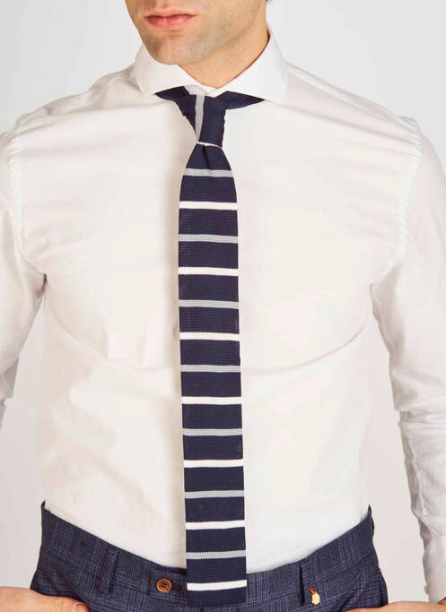 Cravate bleu LE FABULEUX MARCEL DE BRUXELLES homme