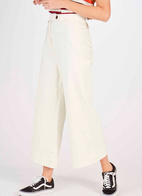 Jean coupe flare blanc LE FABULEUX MARCEL DE BRUXELLES pour femme
