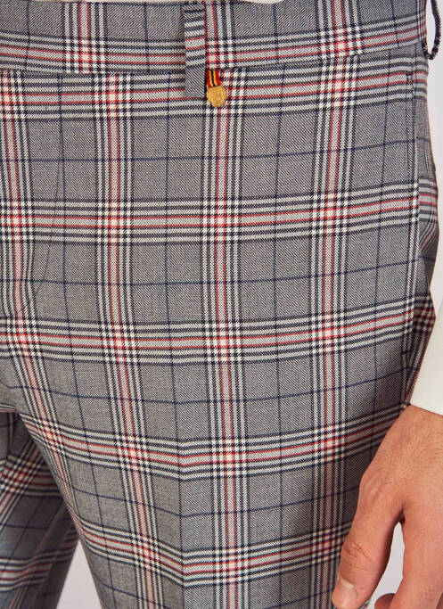 Pantalon chino bleu LE FABULEUX MARCEL DE BRUXELLES pour homme