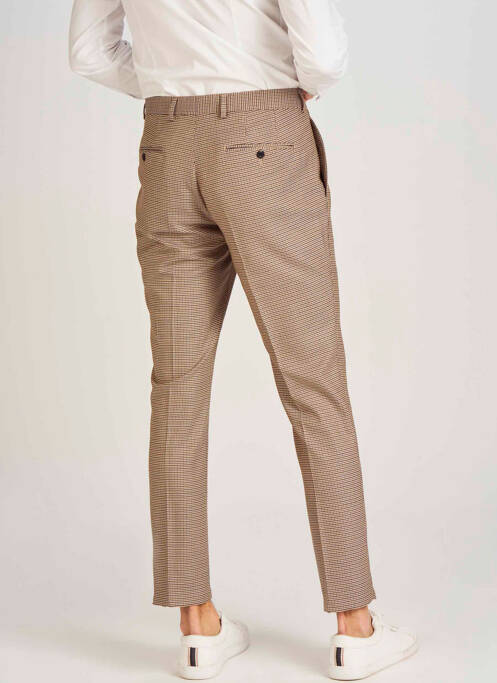Pantalon chino marron LE FABULEUX MARCEL DE BRUXELLES pour homme