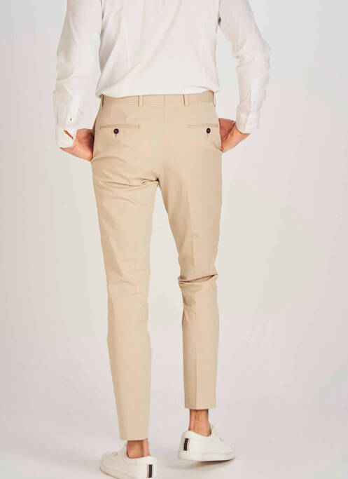 Pantalon chino beige LE FABULEUX MARCEL DE BRUXELLES pour homme