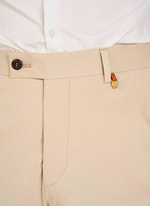 Pantalon chino beige LE FABULEUX MARCEL DE BRUXELLES pour homme
