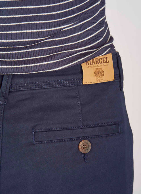 Pantalon chino bleu LE FABULEUX MARCEL DE BRUXELLES pour femme