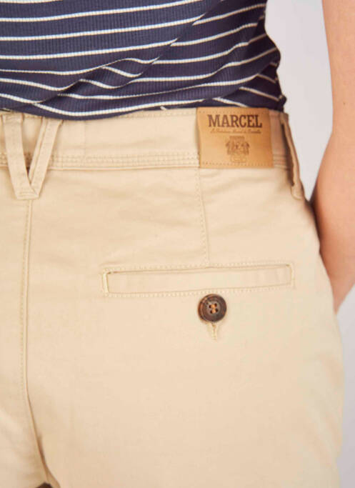 Short beige LE FABULEUX MARCEL DE BRUXELLES pour femme