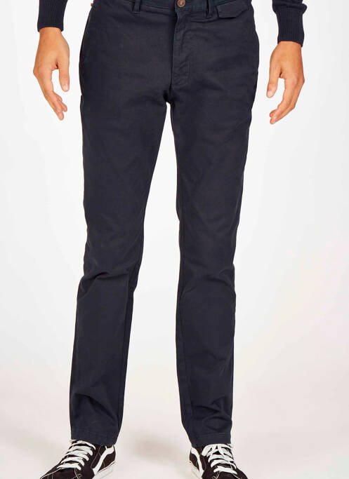 Pantalon chino bleu LE FABULEUX MARCEL DE BRUXELLES pour homme