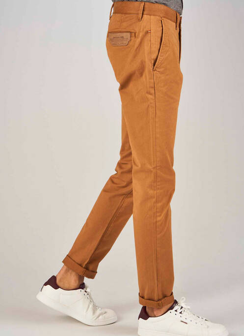 Pantalon chino marron LE FABULEUX MARCEL DE BRUXELLES pour homme