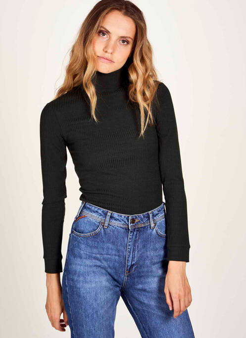 Pull col roulé vert LE FABULEUX MARCEL DE BRUXELLES pour femme