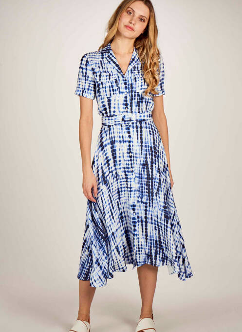 Robe longue bleu LE FABULEUX MARCEL DE BRUXELLES pour femme