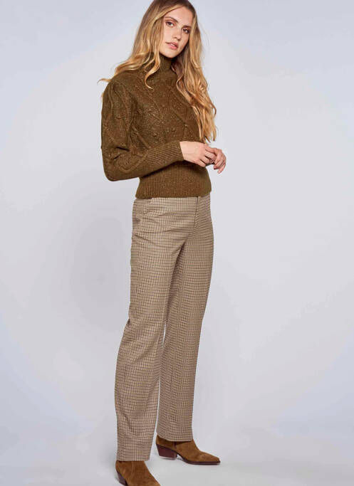 Pantalon chino bleu LE FABULEUX MARCEL DE BRUXELLES pour femme