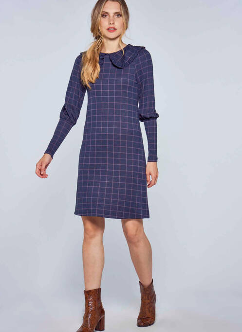 Robe courte bleu LE FABULEUX MARCEL DE BRUXELLES pour femme