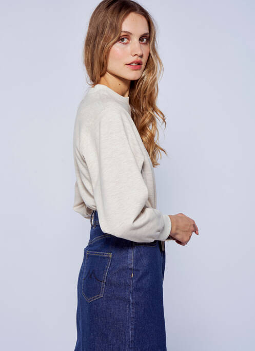 Sweat-shirt blanc LE FABULEUX MARCEL DE BRUXELLES pour femme