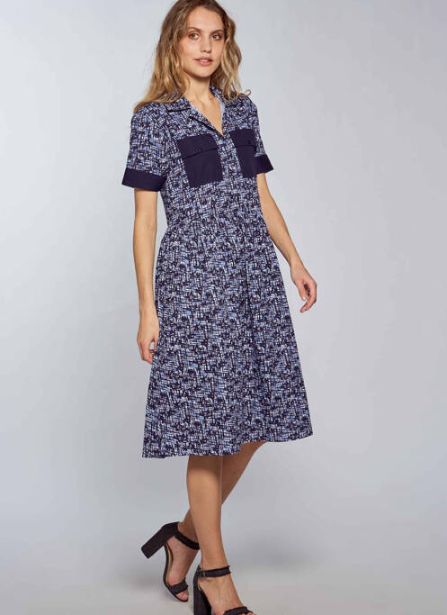 Robe courte bleu LE FABULEUX MARCEL DE BRUXELLES pour femme