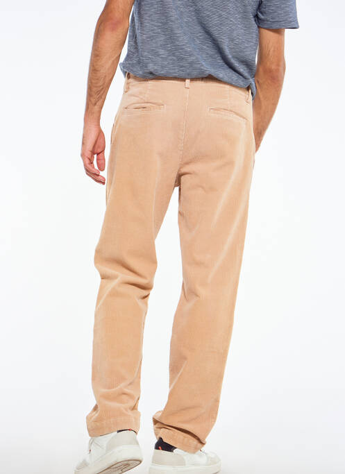 Pantalon droit beige LE FABULEUX MARCEL DE BRUXELLES pour homme