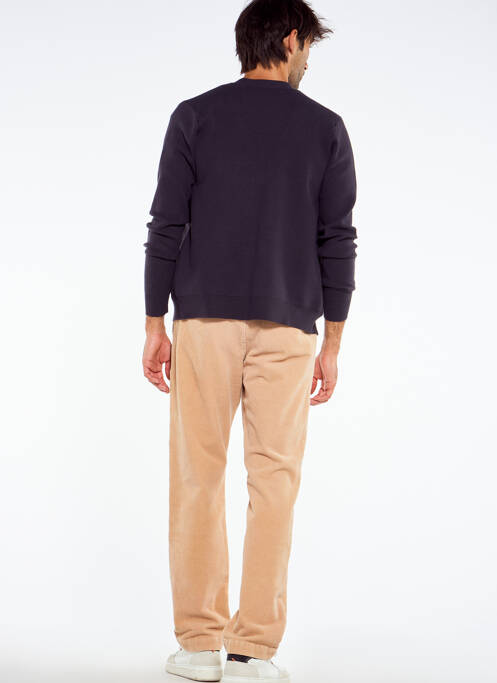 Pantalon droit beige LE FABULEUX MARCEL DE BRUXELLES pour homme