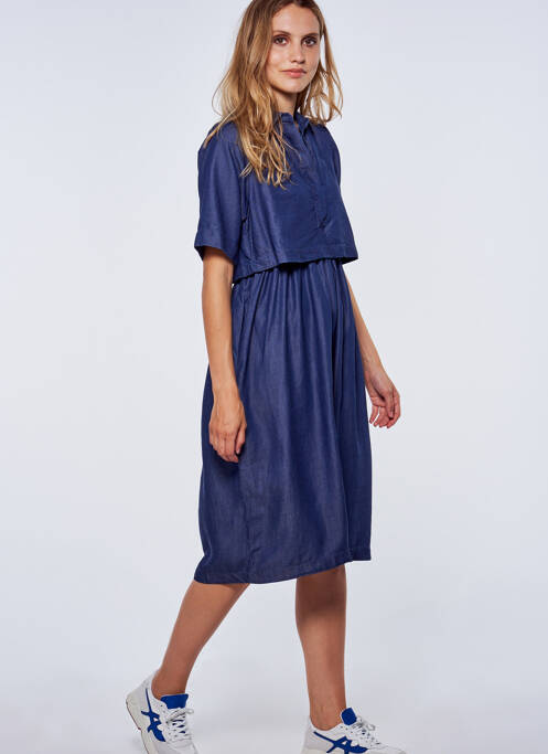 Robe courte bleu LE FABULEUX MARCEL DE BRUXELLES pour femme