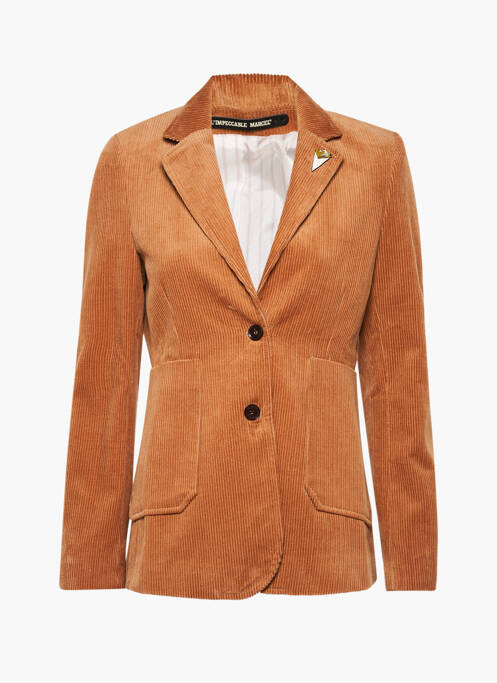 Blazer marron LE FABULEUX MARCEL DE BRUXELLES pour femme