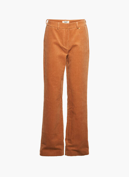 Jeans coupe droite marron LE FABULEUX MARCEL DE BRUXELLES pour femme