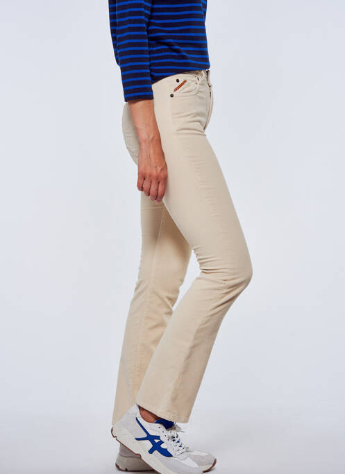 Pantalon slim beige LE FABULEUX MARCEL DE BRUXELLES pour femme