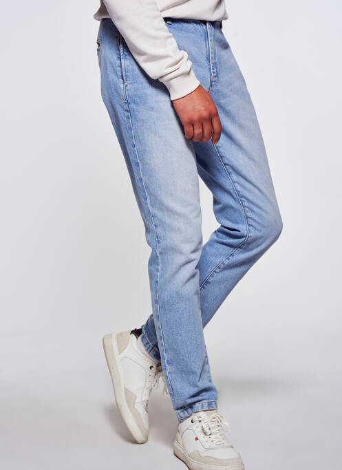 Jeans coupe droite bleu LE FABULEUX MARCEL DE BRUXELLES pour homme