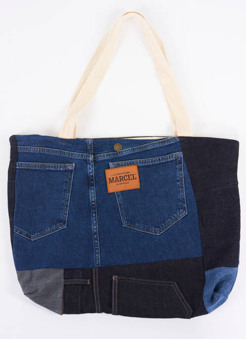 Sac bleu LE FABULEUX MARCEL DE BRUXELLES pour femme