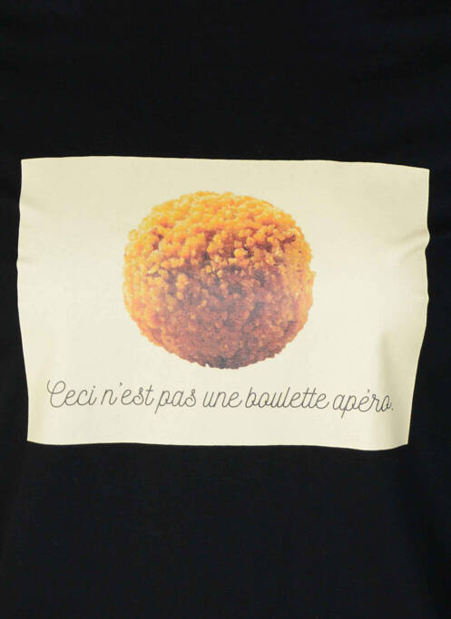 T-shirt noir MORA pour femme