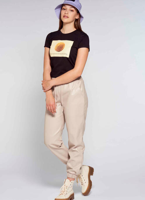 T-shirt noir MORA pour femme