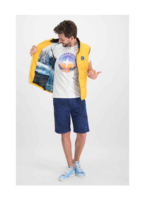 Short bleu HAZE&FINN pour homme