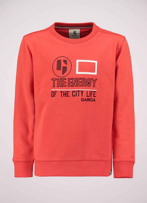 Sweat-shirt rouge GARCIA pour garçon