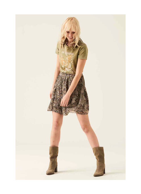T-shirt vert GARCIA pour femme