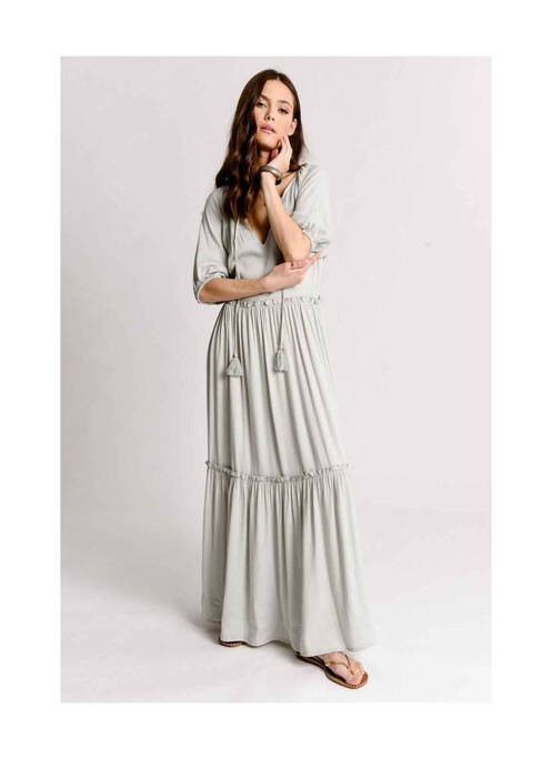 Robe longue beige MOLLY BRACKEN pour femme
